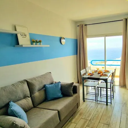 Lovely Blue With Ocean View And Pool, Paraiso 918 Costa Adeje (Tenerife)