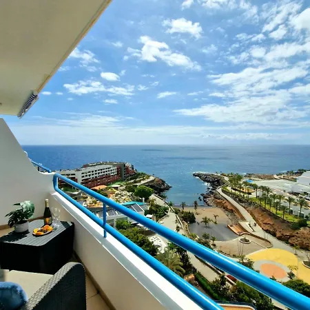 Lovely Blue With Ocean View And Pool, Paraiso 918 * Costa Adeje (Tenerife)